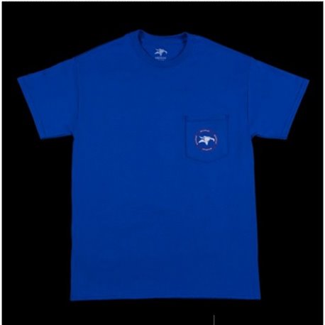 T-Shirts Animal Emblem Pocket Blue M