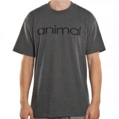 T-Shirts Animal Wordmark Gray M