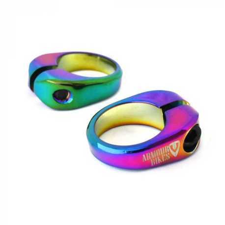 Підсідельний хомут Armour Bikes Oil Slick (нафтовий, олійний)