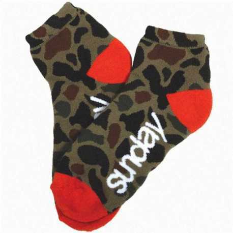 Socks Sunday Pachyderm Low Camo