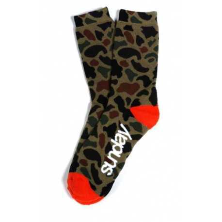 Socks Sunday Pachyderm Высокие Camo