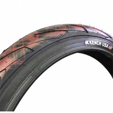 Покрышка BMX KENCH Iron-красный черный с красный