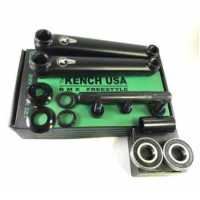 Шатуны BMX KENCH 3PC 170мм черный 