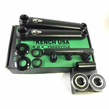 Шатуны BMX KENCH 3PC 175мм черный 