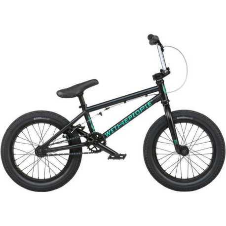 Велосипед BMX Wethepeople Seed 16 2021 черный матовый